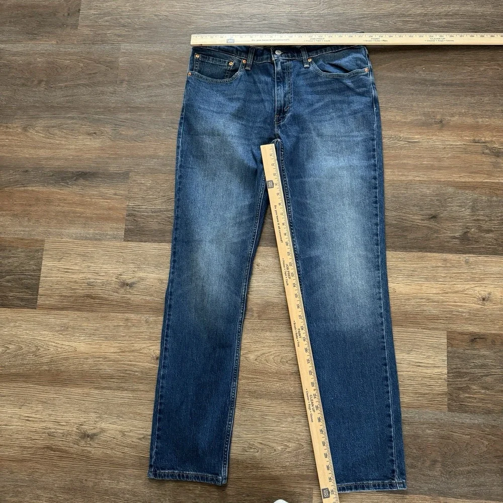Levi's 511 Slim Fit Blue Denim Jeans Dark Medium Wash Men's‎ Sz 34x34 NWT